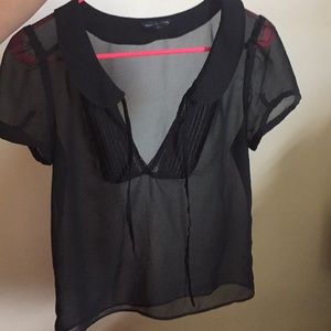 American Eagle see through shirt